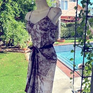 Brown And White With Coverup